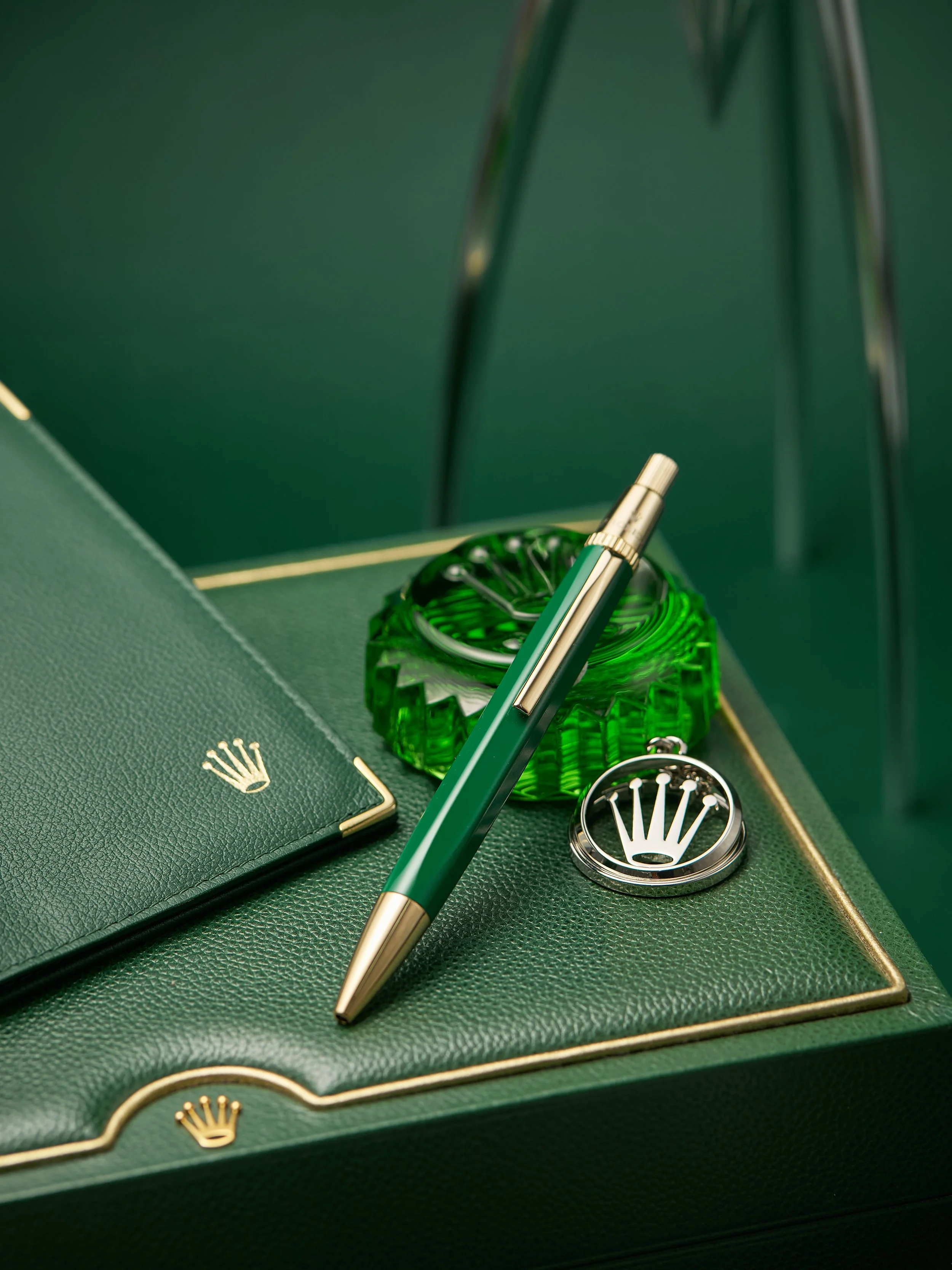 Rolex Pen Dark Green Twist Ballpoint – VIP Gift Edition
